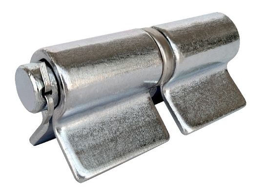 Fahrstraßen-Schwenktür-Lager lagert weißes Zink schwenkbar, das 2 Stadien auf Pin Socket schweißen