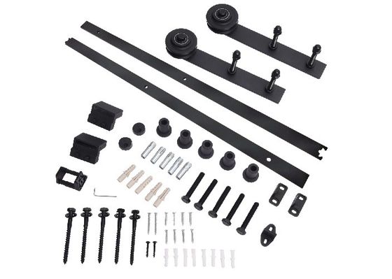 6.13kg 8ft 60 Scheunen-Tür-Hardware-in der industriellen hängenden Tür-Rollen-geraden Platte
