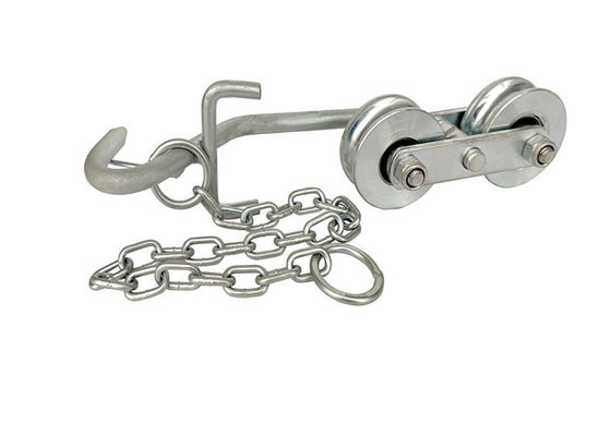 Galvanisierte Kabelbahn-Bananen-Bauernhof-Laufkatzen-Stahlrolle