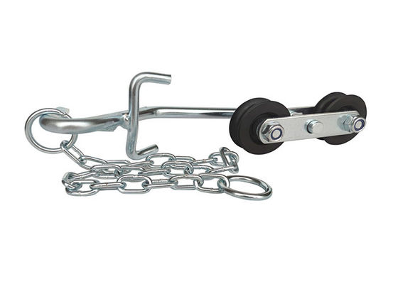 Galvanisierte Kabelbahn-Bananen-Bauernhof-Laufkatzen-Stahlrolle