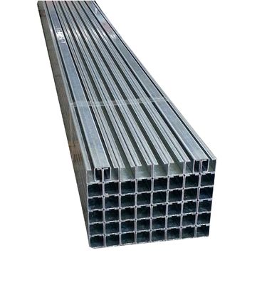 5,8 Meter freitragende Laufschienen-Schienen-für 60mm Rad-weißen Zink-Oberflächen-Stahl