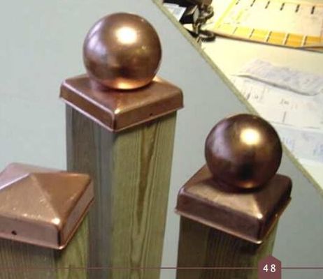 2 Zoll 2,5&quot; 3 1/2“ Eisen-Pyramiden-Zaun Post Caps 6x6 7x7 4x4 5x5 8 x 8 mit Löchern