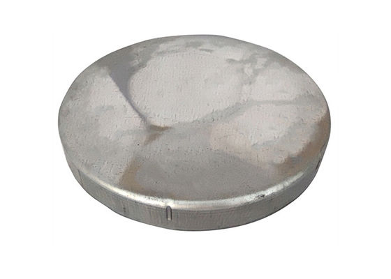 6inch 5&quot; 2 3/8&quot; runde Posten-Kappen für Plattformen galvanisierte im amerikanischen Stil Stahlpfosten-Kappe mit Schwarzem