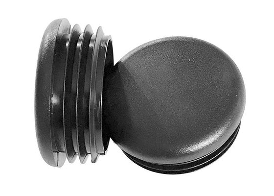 75mm 90mm 6 Zoll 8 Zoll-runder Zaun-Post Caps Black-Plastik