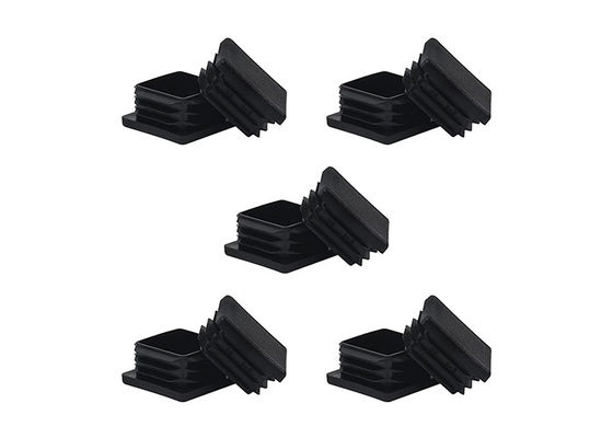 2 Zoll. X 2 Zoll. Schwarzes Quadrat-Plastikposten-Kappe für Zaun 50mmx50mm 100mmx100mm