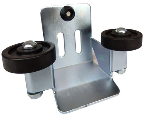 Verschüttete Splitter-verzinkte Nylonrolle der Möbel-Metalltor-Fänger-Hardware-84mm