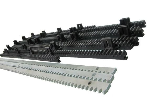 Automatischer gezahnter schwarzer Plastik der Nylonpolyamid-elektrischer Tor-Zahnstange-M4