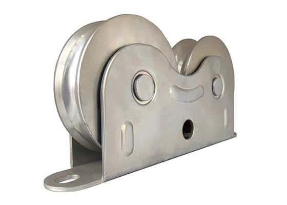 152.4mm 6 Zoll-großes gleitendes Tor-Rad-doppelte Rad-Tor-Rolle