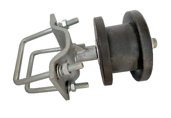 Freitragende Rollen-runde Nylonnut 4&quot; Zaun-Gate Steel Nylons