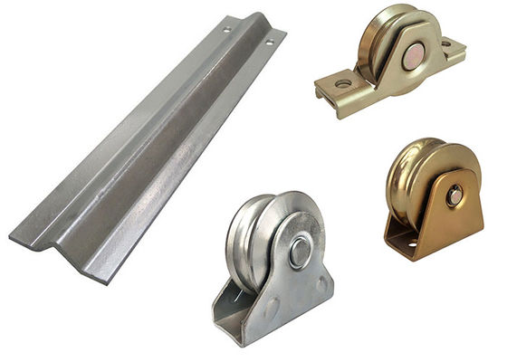 9ft 10ft 12ft StahlLaufschienen und Räder Nut-18feet galvanisierte V