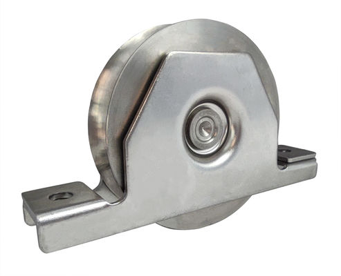 Gleitendes Tor-Zusätze 3&quot; Nut-Tor der Stahlfelge-V mit 6202 tragend