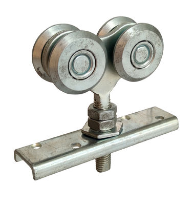 40mm galvanisierten hängende Tür-Rollen mit Stahlball weißes