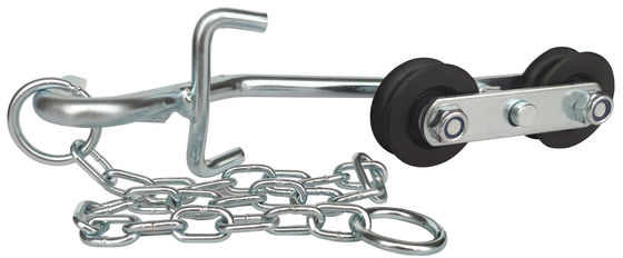 Galvanisiertes Bananen-Laufkatzen-Rollen-Stahlrad für Bananen-Bauernhof