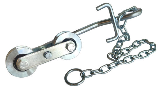 Galvanisiertes Bananen-Laufkatzen-Rollen-Stahlrad für Bananen-Bauernhof