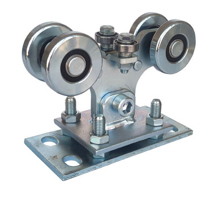 Tragende Zink-justierbare gleitendes Tor-Rolle des Splitter-6203 mit 8 Rollen