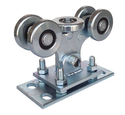 Tragende Zink-justierbare gleitendes Tor-Rolle des Splitter-6203 mit 8 Rollen