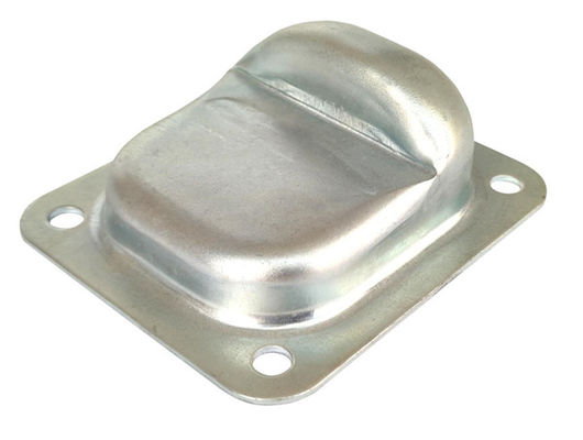 Weißer StahlQ235 schwenktür-Stopper für das zwei Blatt-Tor
