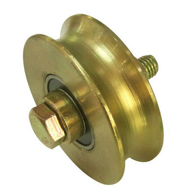 Q235 Metallv Nut-gleitendes Tor-Rad mit Bolzen