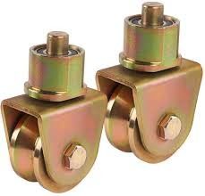 3 Zoll des gleitendes Tor-Rad-V Nut-HochleistungsEdelstahl-