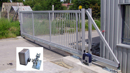 Elektrische freitragende automatische gleitende Tor-harte Beanspruchung