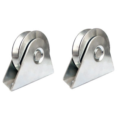 Feste Rolle Nut-Rollen 2 Zoll-V für Laufkatzen 50 - 160mm