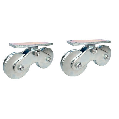 Feste Rolle Nut-Rollen 2 Zoll-V für Laufkatzen 50 - 160mm