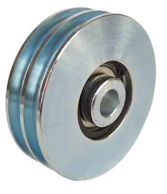 Stahlschiebetür-Rollen-doppelte Nut mit einzelnem Lager 6204