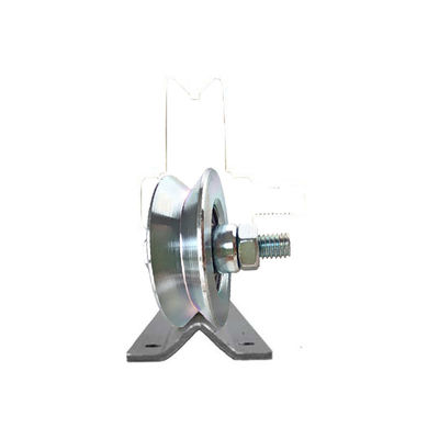 Q235 Metallv Nut-gleitendes Tor-Rad mit Bolzen