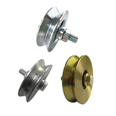 gleitendes Tor-Rad der Nut-4&quot; V mit doppeltem Lager