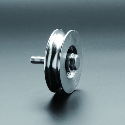 Doppeltes Lager-gleitendes Tor-Rad mit Bolzen und y-Nut