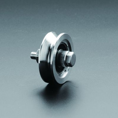 Doppeltes Lager V Nut-gleitendes Tor-Rad mit Bolzen