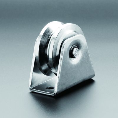 Doppeltes Lager V Nut-gleitendes Tor-Rad mit Bolzen