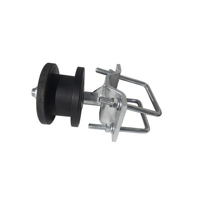 4&quot; rundes Tor-erstklassige Nylon-Kragbalken-Rolle galvanisierte