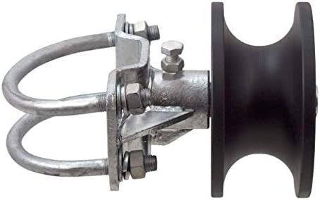 Rundes Säule erstklassige Nylonrolle X 2 1/2“ für gleitende Tore