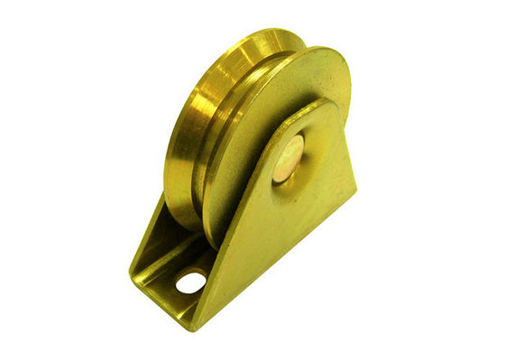 Nut-gleitendes Tor-Rad-verzinktes Silber Q235 Y