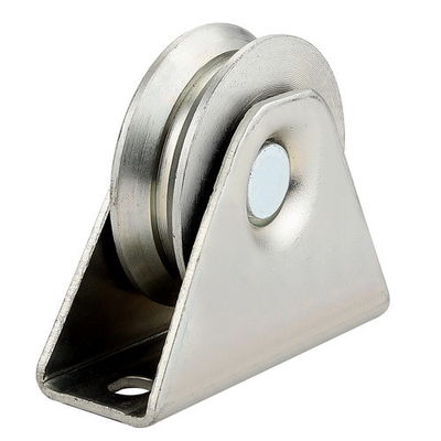 Nut-gleitendes Tor-Rad-verzinktes Silber Q235 Y