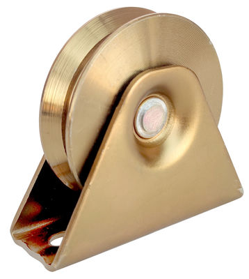 Nut-gleitendes Tor-Rad-verzinktes Silber Q235 Y