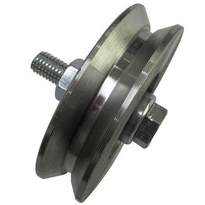 Q235 Nut-gleitendes Tor-Rad des Metally mit Bolzen