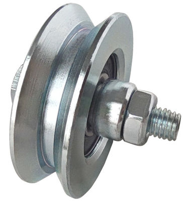 Q235 Nut-gleitendes Tor-Rad des Metally mit Bolzen