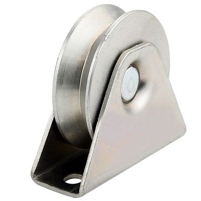 Stahlv-Nut-gleitendes Tor-Rad Q235 asphaltieren 38mm - 200mm