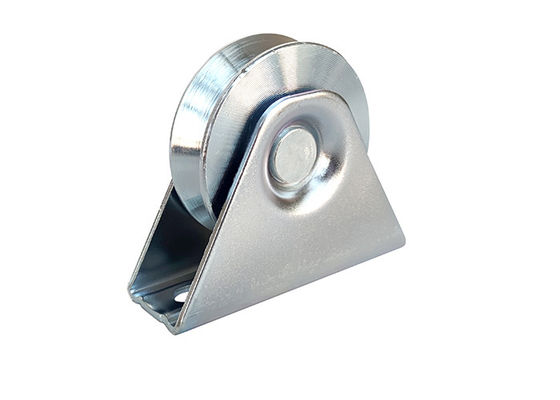Stahlv-Nut-gleitendes Tor-Rad Q235 asphaltieren 38mm - 200mm