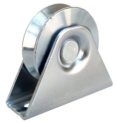 Stahlv-Nut-gleitendes Tor-Rad Q235 asphaltieren 38mm - 200mm