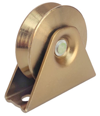 Stahlv-Nut-gleitendes Tor-Rad Q235 asphaltieren 38mm - 200mm