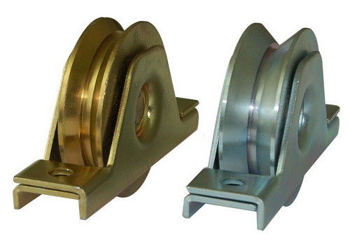Stahl-Radrolle des gleitenden Tors Q235 mit y-Nut