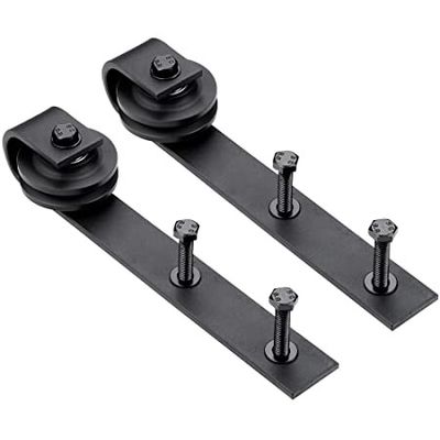 Form der schwarze rustikale grundlegende Weinlese-gleitende Scheunen-Tür-Hardware-Ausrüstungs-J