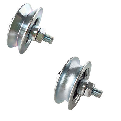 4 Zoll des gleitendes Tor-Rad-V Nut-mit Axle Bolt And Nut