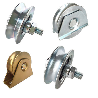 4 Zoll des gleitendes Tor-Rad-V Nut-mit Axle Bolt And Nut