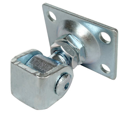 Justierbare galvanisierte Tor-Scharnier-Hardware mit quadratischer Platte