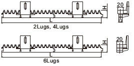 Nylon-Jet Rack Made Of White verzinken Stahlluxusgestell der schienen-2 Luxus4 Luxus6