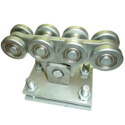 48mm Kragbalken-gleitendes Tor dreht 8 Hochleistungs Wagen